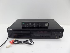 Vintage Sony CDP-297 CD Player High Density Linear Converter w/ Remote