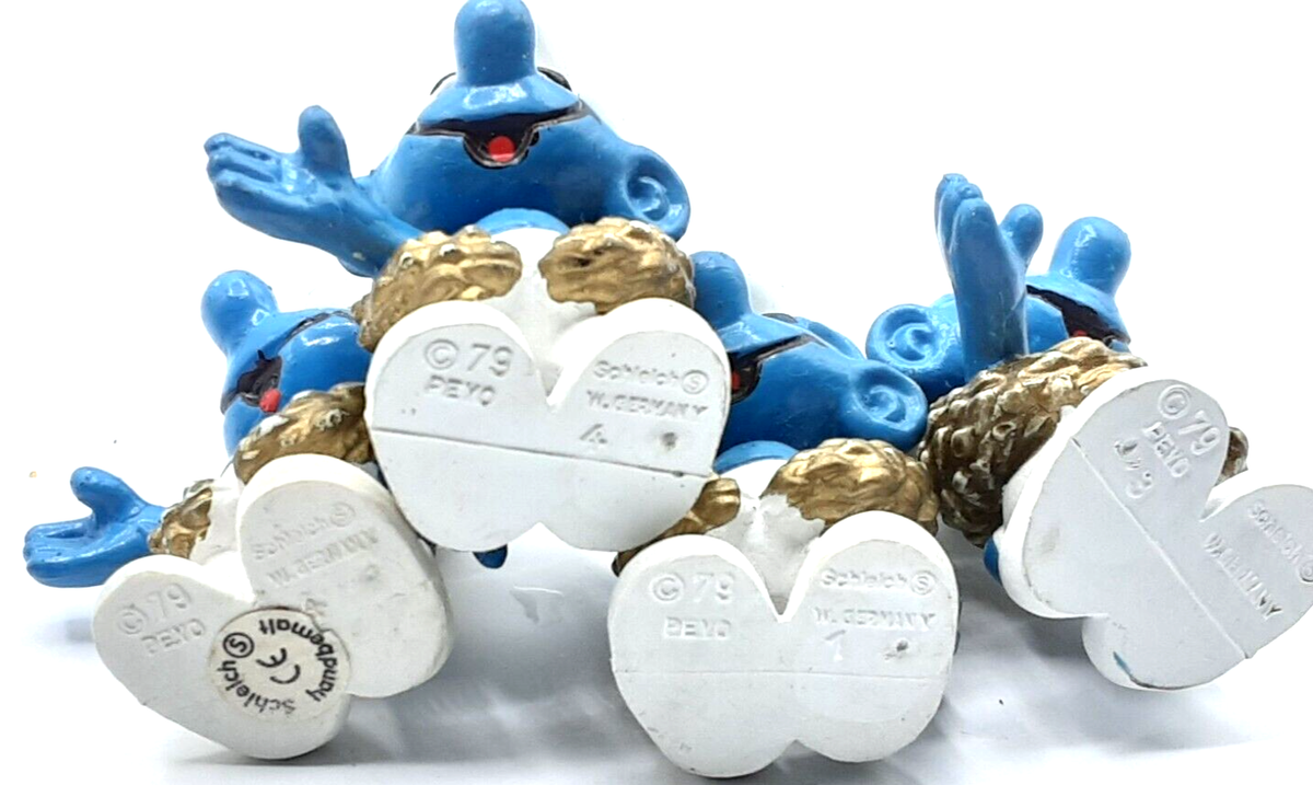 SCHTROUMPF SCHLEICH: MC DONALDS SERVEUR 293 (Smurf Puffi Pitufo
