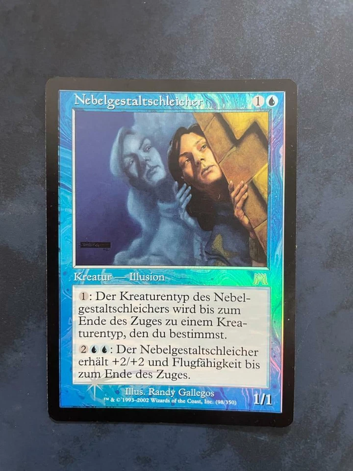 MTG GERMAN FOIL ONSLAUGHT MISTFORM STALKER NM MAGIC THE GATHERING CREATURE BLUE - Image 2 of 4