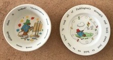 Paddington Bear Coalport China England Plate  Bowl Eden Toys
