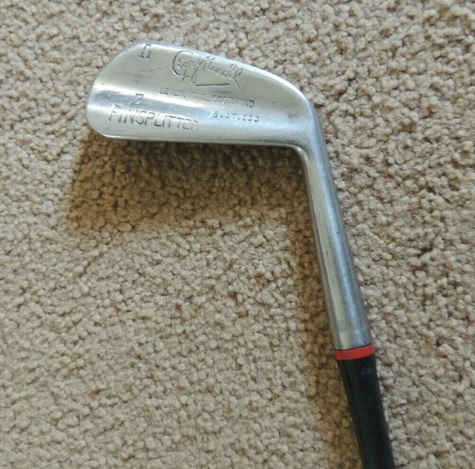 DE COLECCIÓN DAMAS DIESTRO George Nicoll 3 IRON Leven Fife Escocia Z PINSPLITTER Foto 2 de 4
