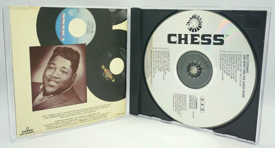 Billy Stewart : One More Time (The Chess Years)  CD Album - HTF - Image 3 of 3