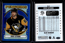 2021-22 O-Pee-Chee Platinum Retro Blue Rainbow #R-2 Kris Letang /199