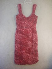 Papell Boutique Evening Dress Size 8 Womens Sleeveless 100% Silk 