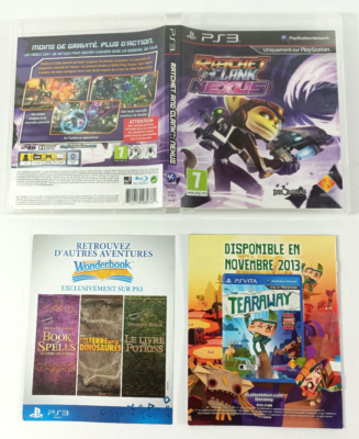 Ratchet & Clank Nexus PS3 - édition Française TBE - Disque Et Notice Comme Neufs