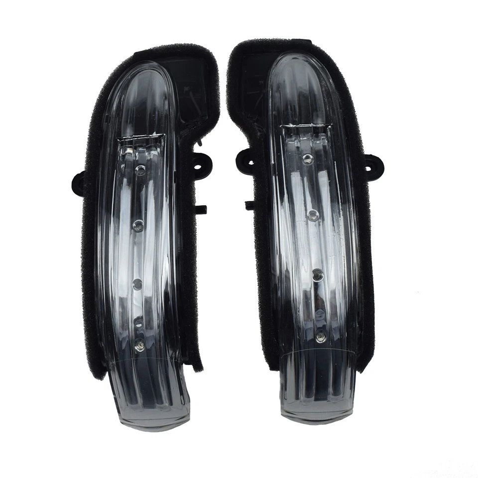 2038201521 Par de luces de señal de giro de espejo retrovisor para Mercedes-Benz C350 C280 C230 Foto 3 de 4
