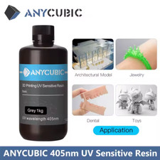 ANYCUBIC 1KG Basic UV Resin 405nm Standard V2 Upgrade LCD 3D Resin