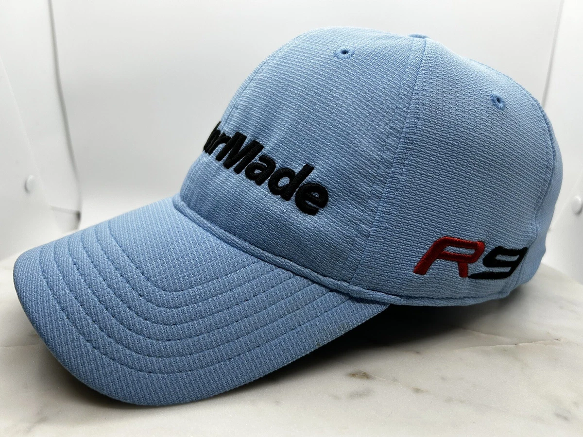 TaylorMade Burner R9 Cap Hat Adult Adjustable Light Blue Polyester