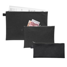 Veloflex Dokumententasche Transporttasche Banktasche schwarz A4 A5 DL w&auml;hlbar