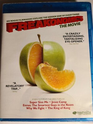 Freakonomics [2010] (Blu-ray Disc, 2011) Brand New Factory Sealed!