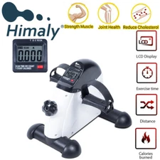Mini Exercise Bike LCD Pedal Resistance Cardio Workout Fitness Home Exercise
