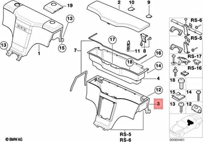 Genuine BMW Z3 Roadster Z3 1.8 1.9 2.0 2.2i Bottom Part Stowage  