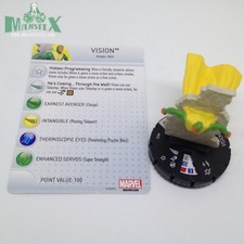Heroclix Age of Ultron OP set Vision 031 Rare figure w/card 