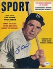 Yogi Berra Signed May 1958 SPORT Magazine Autograph Auto PSA/DNA AH81773