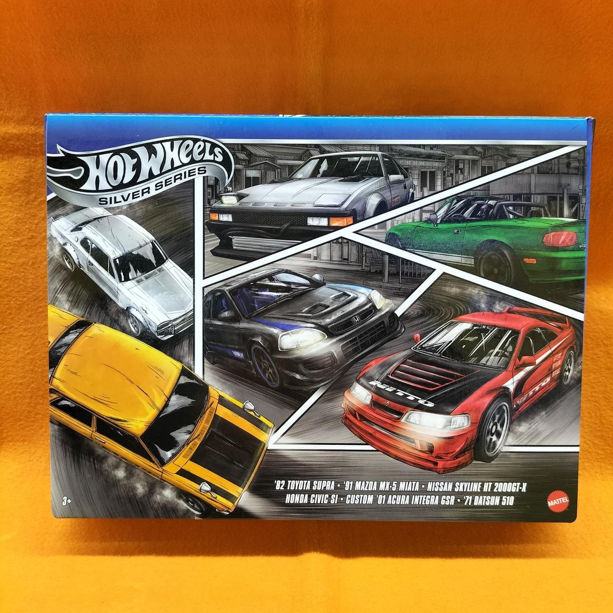 HOT WHEELS Silver Series JBY77 Miniature Die-cast Car Set | eBay