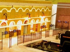 LASER CUT VINTAGE STATION PLATFORM RAILINGS OO 1:76 SCALE MODEL RAILWAY LX258-OO