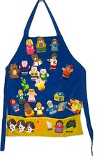 Storytelling Teaching Apron Glove Lot Finger Puppets Set Marvel Education Fairy