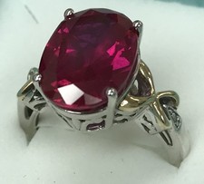 AV Designer 14K Gold and .925 Silver With Big...