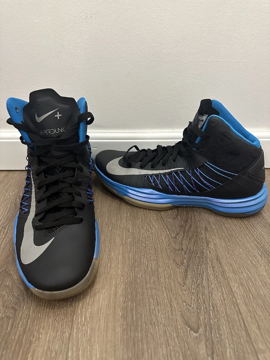 Nike Hyperdunk 2012 Basketball Shoes 524934-005 size 10 Black Game Royal Rare 524934_001.png.png main image 3