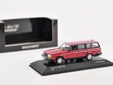 Minichamps 1/43 Volvo 240 GL 1986 Red Station Wagon