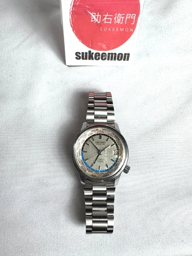Seiko World Time Tokyo Olympics 6217-7000 1st Model Watch 34mm Vintage Working