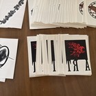(108) The Crow 1996 Bad Bird Productions Temporary Tattoos - Nice Lot — photo 4