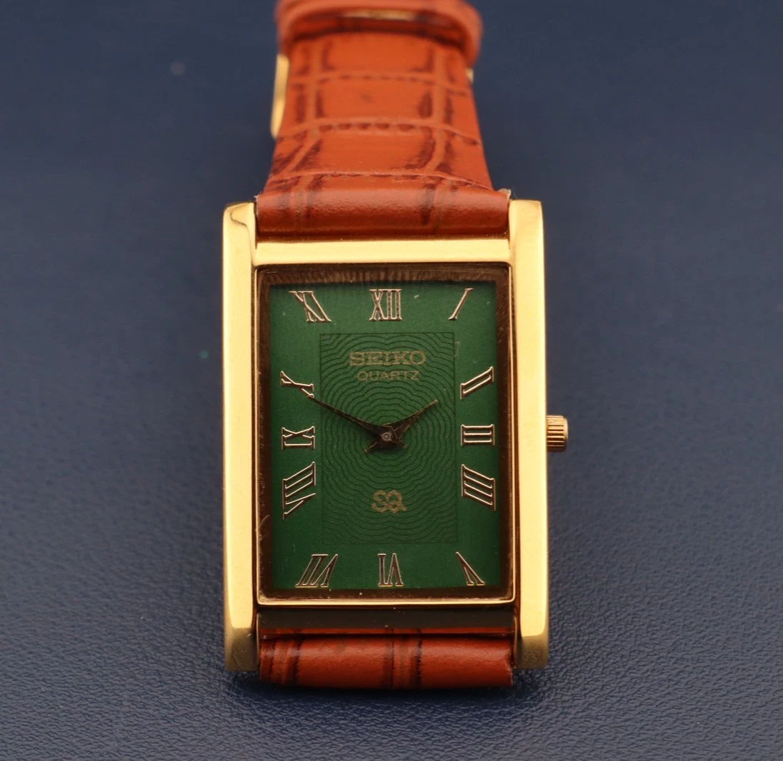 Vintage Seiko Slim Quartz Men’s Watch Fitted With Brand-New Battery - New Strap