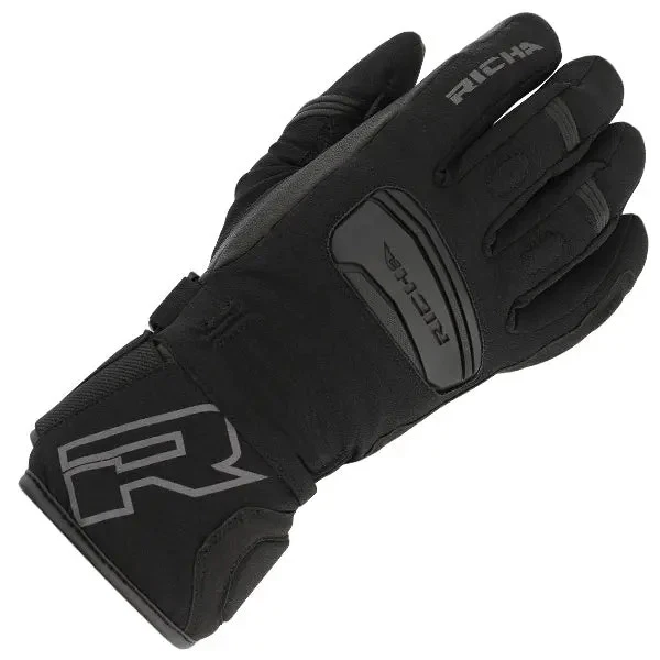 Richa Winterpulse Ladies Motorcycle Motorbike Waterproof Gloves Black