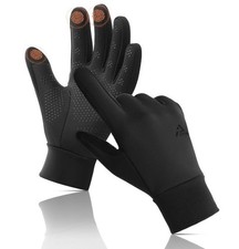 Unisex Winter Gloves for Cold Weather, Touch Screen 3-Layers Liner Gloves