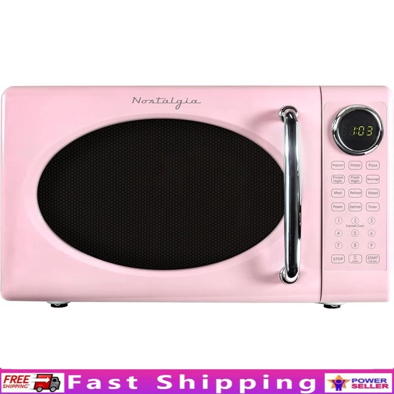 700W Countertop Microwave Oven W/ 8 Auto Cook Programs & 10 Power Levels New