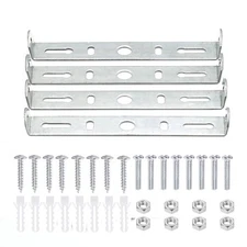 4 Packs Universal Light Fixture Mounting Bracket Square Kit,5.1 inch Ceiling ...