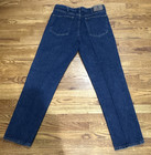 Wrangler Authentic Men’s Dark Wash Blue Straight Fit Denim Jeans 5-Pocket — photo 1