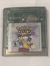 Pokemon Puzzle Challenge Nintendo Game Boy Color Cartridge