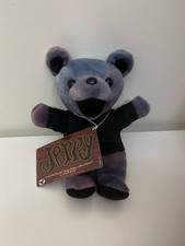Vintage 1998 Grateful Dead Bean Bear Jerry Garcia Liquid Blue 7" Plush Teddy