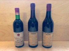 Vecchie bottiglie Barbera d'Asti