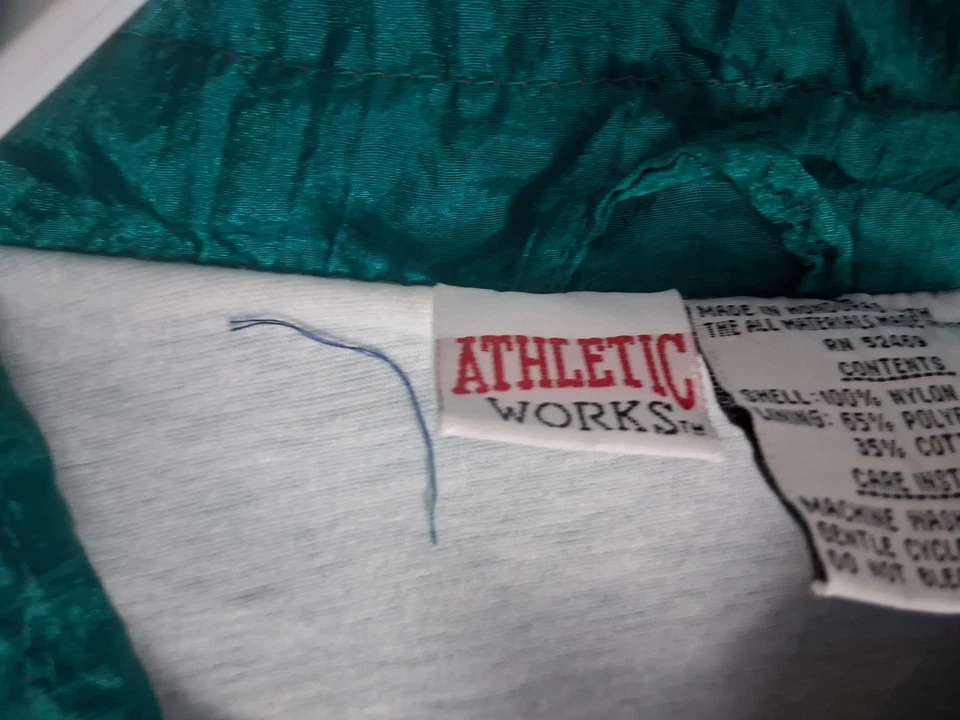 Rare Vintage Vibrant Multicolor Track Windbreaker Set 80/90 Sixe Xl A+Condition - Image 4 of 4