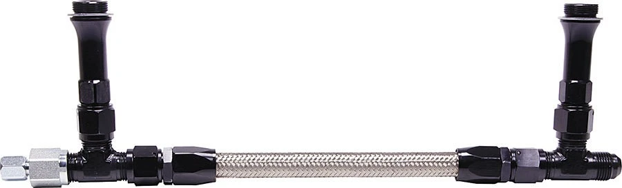 Allstar ALL26168, Kit Black Aluminum Fuel Line Kit Fits 11-5/8In Dominator Black - Image 3 of 4