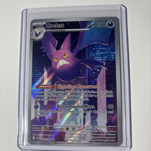Pokémon TCG: Crobat (Illustration Rare) - 93/86 - ME: Chaos Rising