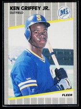1989 Fleer #548 Ken Griffey Jr.