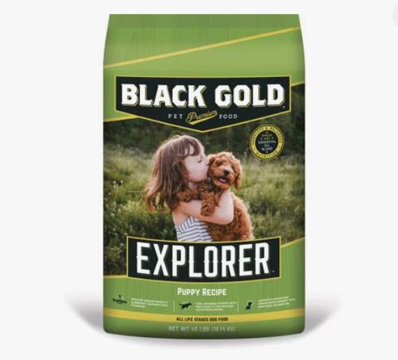 Black Gold Explorer Puppy Formula Dry Dog Food, 40-lb bag