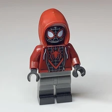Lego Marvel Super Heroes Mini Figure Spider Man Miles Morales 76171 76178 SH679