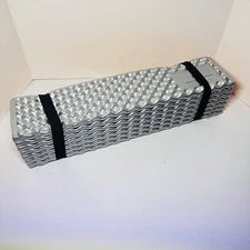 Ozark Trail Foam Lightweight Sleeping Pad 72.8"L X 21.65"W Silver Gray