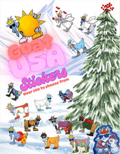 NEW 🚨 Goat USA Stickers 🐐 Cool & Rare ❤️Over 200 options "Most Under $4" 🚨