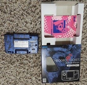 NeoGeo Pocket Color Console And Game Lot *English*