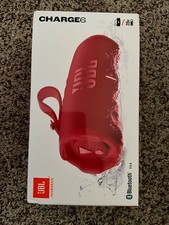 New JBL Charge 6, Portable waterproof and drop-proof Bluetooth speaker - Red