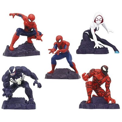 SPIDER-MAN ミニフィギュア Marvel Spider-Man Capsule Mini Statue Collection Venom Spider-Gwen
