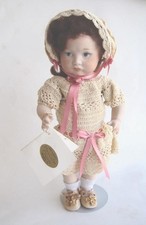 SFBJ Reproduction Pouty 252 by Mary Collier Memphis TN Bisque Doll 11 in  Signed