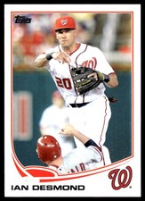 Ian Desmond 2013 Topps #120 Nationals MLB READ FREE SHIPPING AutographDen