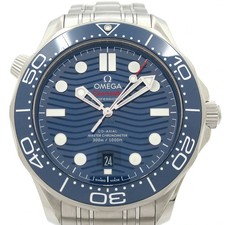 OMEGA Seamaster Diver 300M 210.30.42.20.03.001 A****** Blue Men's Wrist Watch