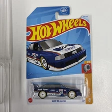 Hot Wheels STH Audi 90 Quattro Super Treasure Hunt HW Turbo SHIPS IN PROTECTOR